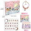 Image 3 : 1 Jewelry Advent Calendar - Includes 3 Bracelets & 22 Charm Beads - New