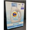 Image 1 : 1 Tide Ultra Concentrated Free & Gentle Eco-Box Liquid Laundry Detergent - 3.1L/96 Loads - New