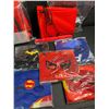 Image 3 : 2 Kids Superhero Cape Sets/Costume Sets (5 Per Pack) with Slap Bracelets - New