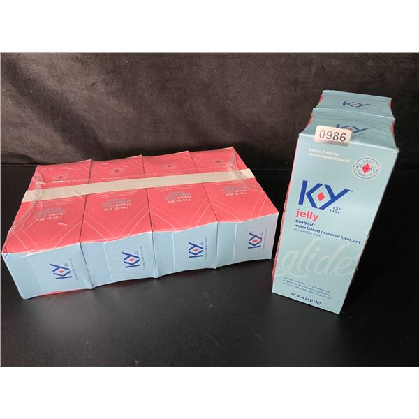 6 Boxes of KY Jelly Classic Water-Based Personal Lubricant (113g) - New