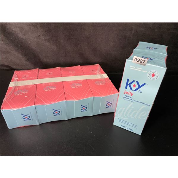 6 Boxes of KY Jelly Classic Water-Based Personal Lubricant (113g) - New