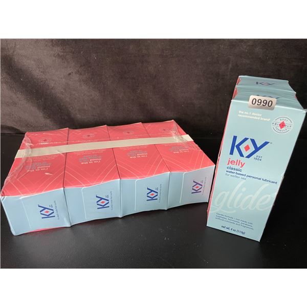 6 Boxes of KY Jelly Classic Water-Based Personal Lubricant (113g) - New