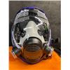Image 2 : 1 Full-Face Respirator Mask - New