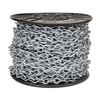 Image 1 : 100FT Roll of #12 Jack Chain - Bright Steel Zinc Coated - New