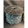 Image 4 : 100FT Roll of #12 Jack Chain - Bright Steel Zinc Coated - New