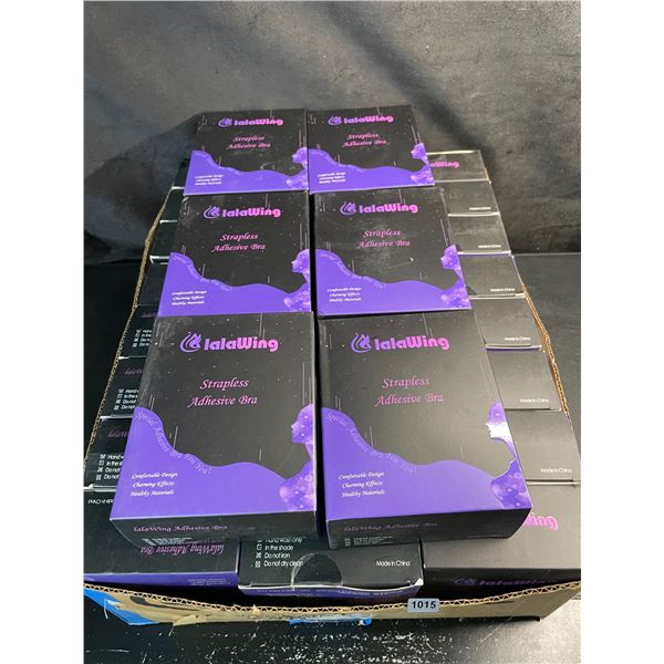 Box of 30 LalaWing Strapless Adhesive Bras for Women - Brand New