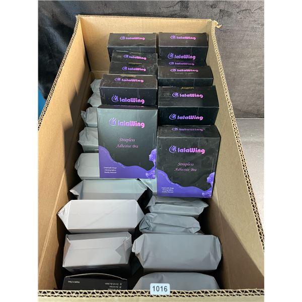 Box of 29 LalaWing Strapless Adhesive Bras for Women - Brand New
