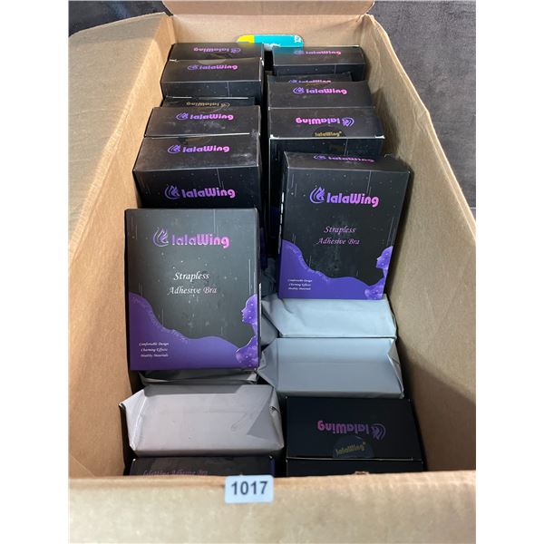 Box of 29 LalaWing Strapless Adhesive Bras for Women - Brand New