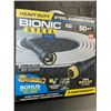 Image 1 : 50FT Bionic Steel Pro Heavy-Duty Steel Garden Hose with Spray Nozzle - Brand New!