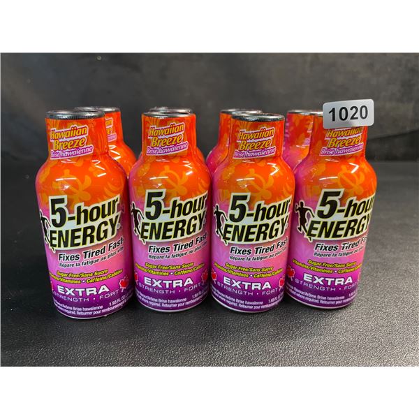 8 Hawaiian Breeze 5-Hour Energy Extra Strength Shots (57ml) Fixes Tired Fast! - New