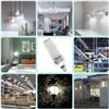 Image 5 : 8-Pack of E12 LED Corn Bulbs; 16W 1500LM Bulbs - Daylight White 6000K - E12 Base - New