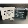 Image 1 : 1 Upstart Factory Activated Sealed Lead-Acid 12V 10Ah Battery/Motorcycle Battery - New Sealed!