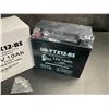 Image 2 : 1 Upstart Factory Activated Sealed Lead-Acid 12V 10Ah Battery/Motorcycle Battery - New Sealed!