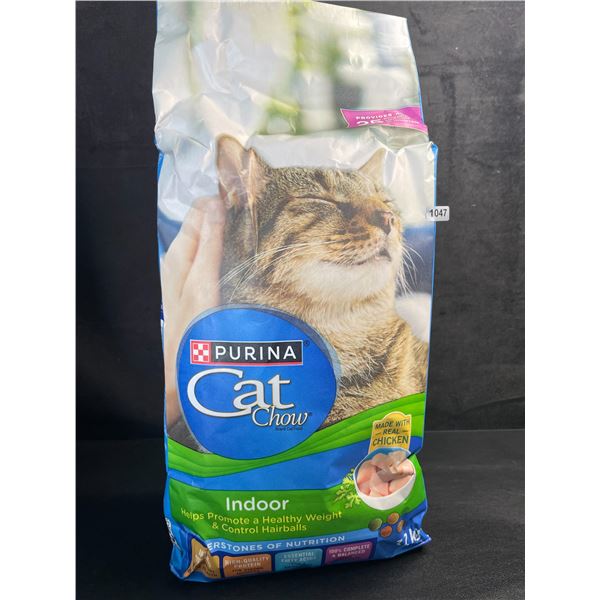 Purina Cat Chow Real Chicken Indoor Cat Food - 3.2KG Bag - New Sealed (BB: AUG 2026)