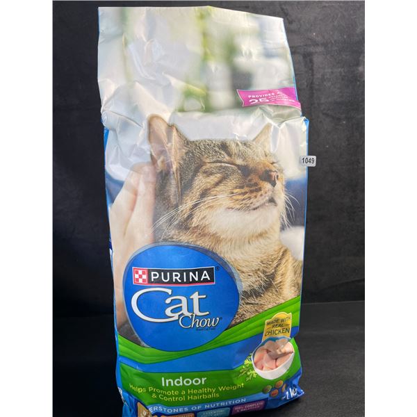 Purina Cat Chow Real Chicken Indoor Cat Food - 3.2KG Bag - New Sealed (BB: AUG 2026)