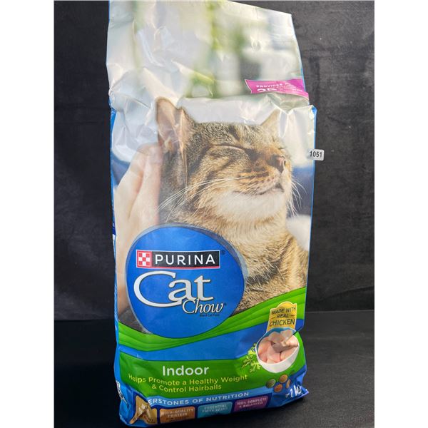 Purina Cat Chow Real Chicken Indoor Cat Food - 3.2KG Bag - New Sealed (BB: AUG 2026)