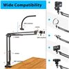 Image 5 : Overhead Flexible Desktop Camera Mount with Ring Light and Phone Mounts - New
