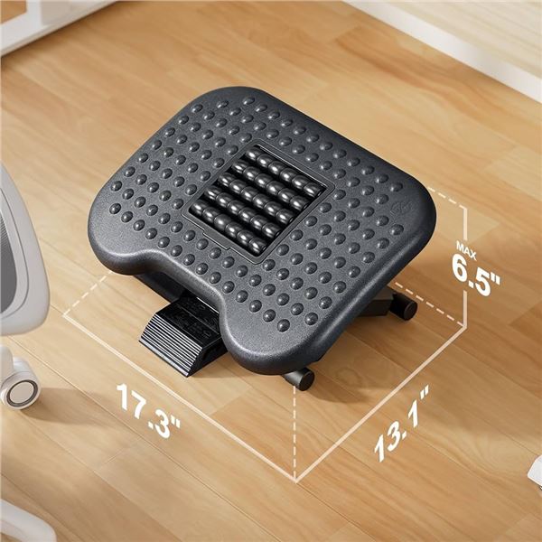 Huanuo Portable Adjustable Height Foot Rest - New