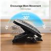 Image 7 : Huanuo Portable Adjustable Height Foot Rest - New