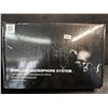 Image 2 : Wireless Microphone Kit Includes 2 Mics with Filters and Accessories - New