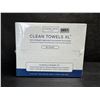 Image 1 : 1 Box of Clean Towels XL for Reducing Redness Lock in Hydration and Improve Skin Barrier - New
