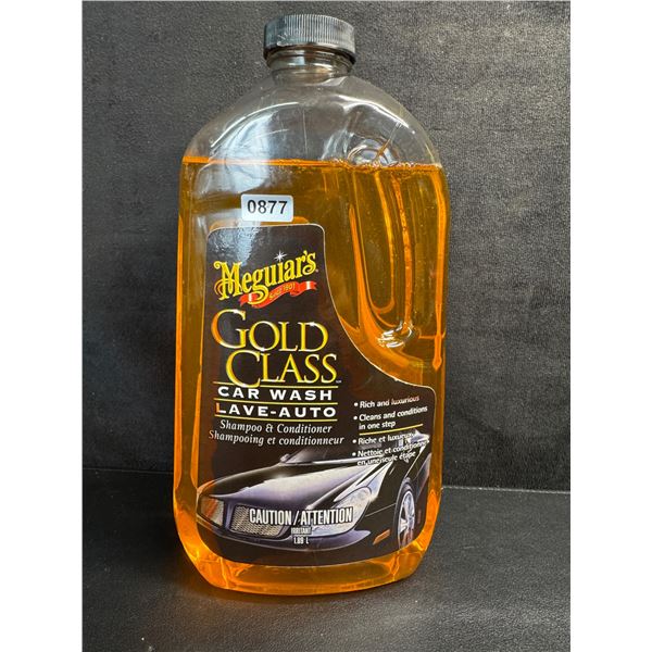 1 1.89L Jug of Meguiars Gold Class Car Wash Soap - New