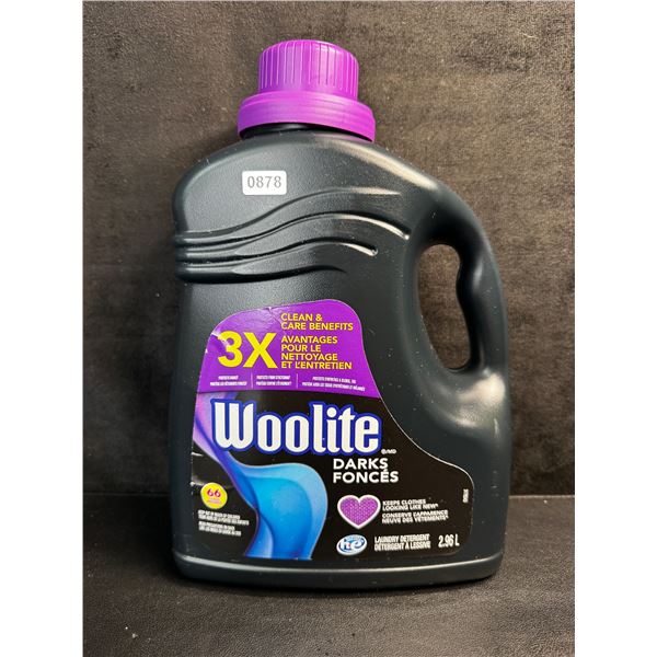 1 Jug of Woolite Darks Laundry Detergent 2.96L - New
