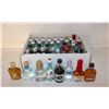Image 1 : LOT OF 54 MINIATURE BOTTLES OF ALCOHOL 40-47%