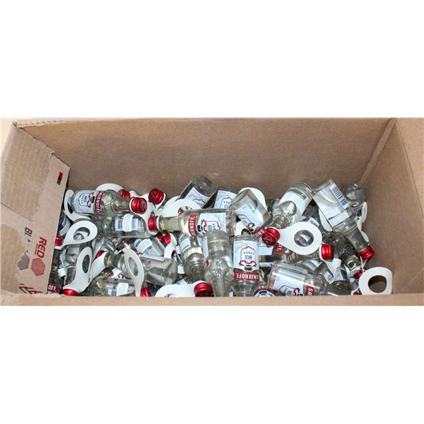 LOT OF 50ML SMIRNOFF VODKA 40%