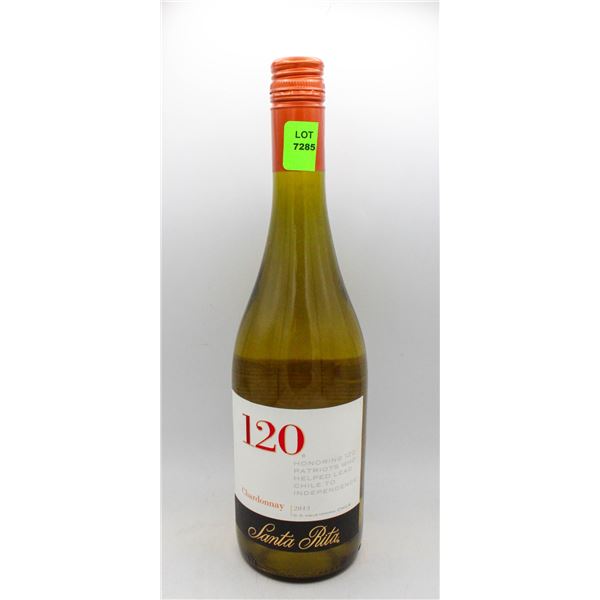 2013 SANTA RITA CHARDONNAY 750ML 13.5%