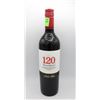 Image 1 : 2018 120 RESERVA CABERNET SAUVIGNON 750ML 1%