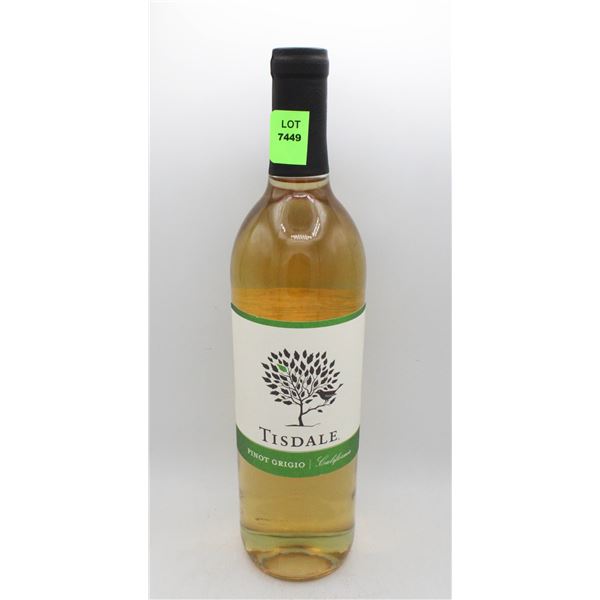 TISDALE PINOT GRIGIO CALIFORNIA 750ML 11.5%