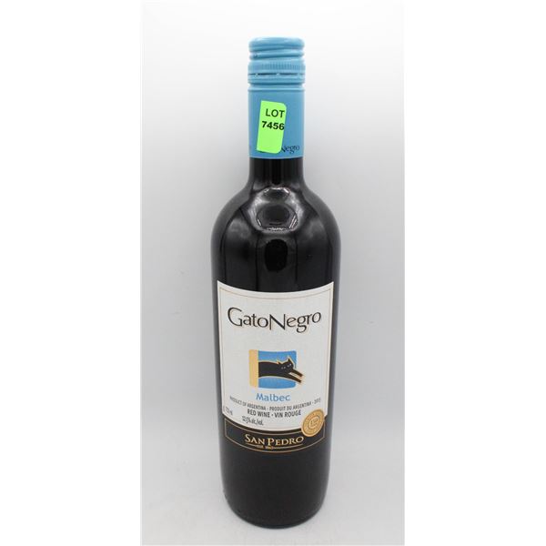 2015 GATO NEGRO SAN PEDRO RED WINE MALBEC 750ML