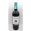 Image 1 : 2015 GATO NEGRO SAN PEDRO RED WINE MALBEC 750ML