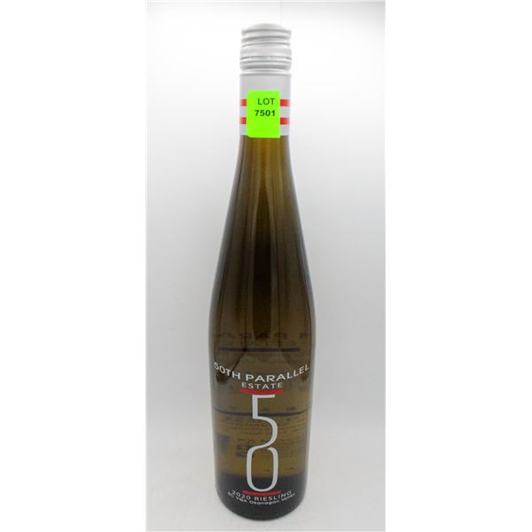 2020 50TH PARALLEL ESTATE RIESLING 11.8%