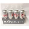 Image 1 : 12 PACK COORS LIGHT BEER 710ML 4%