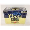 Image 1 : 12 PACK COORS EDGE NON ALCOHOLIC BEER 355ML