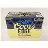 Image 1 : 12 PACK COORS EDGE NON ALCOHOLIC BEER 355ML