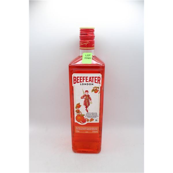 BEEFEATER LONDON DISTILLED GIN WITH HINT OF BLOOD
