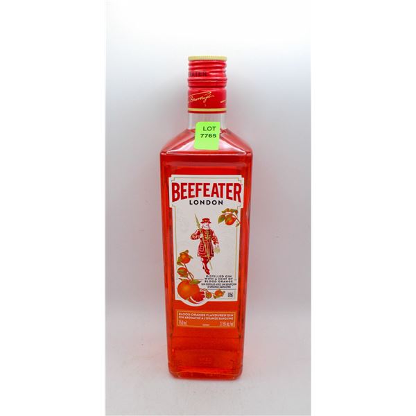 BEEFEATER LONDON DISTILLED GIN WITH HINT OF BLOOD