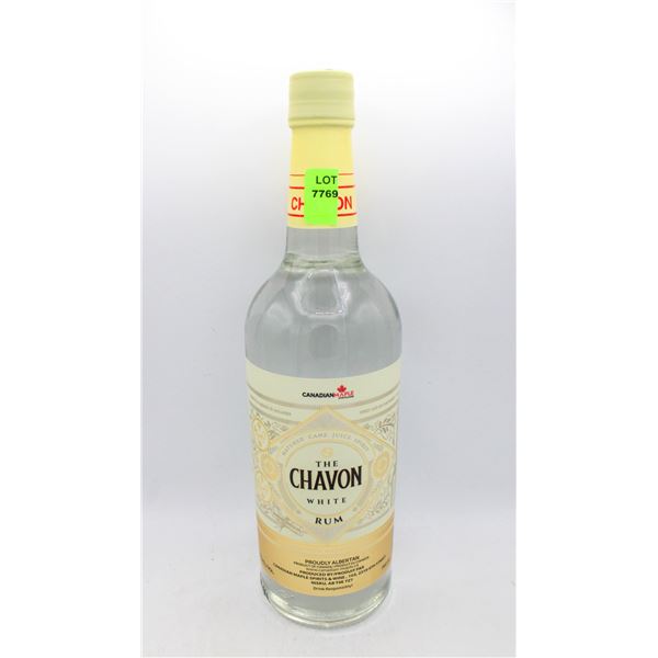 CANADIAN MAPLE THE CHAVON WHITE RUM 750ML 40%