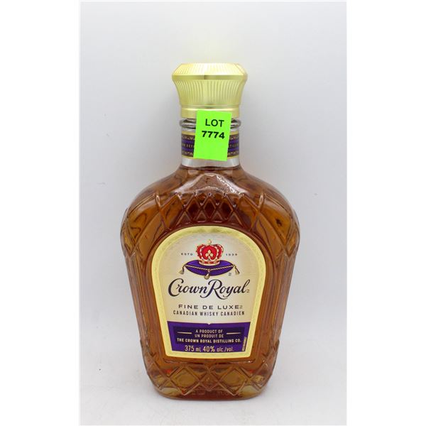 CROWN ROYAL FINE DE LUXE CANADIAN WHISKY 375ML 40%