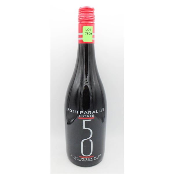 2021 50TH PARALLEL ESTATE PINOT NOIR 750ML 13.8%