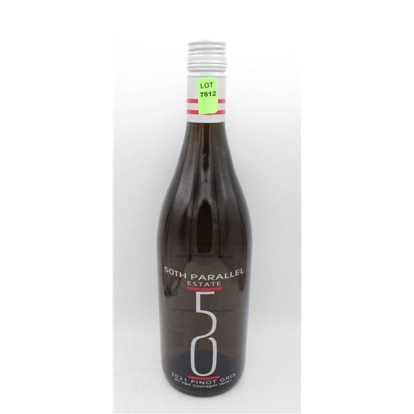 2021 50TH PARALLEL ESTATE PINOT GRIS 750ML 13%