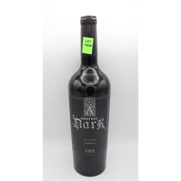 2021 APOTHIC DARK RED BLEND CALIFORNIA 750ML