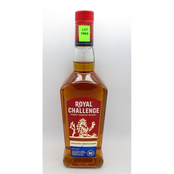ROYAL CHALLENGE PREMIUM WHISKY 750ML 42.8%
