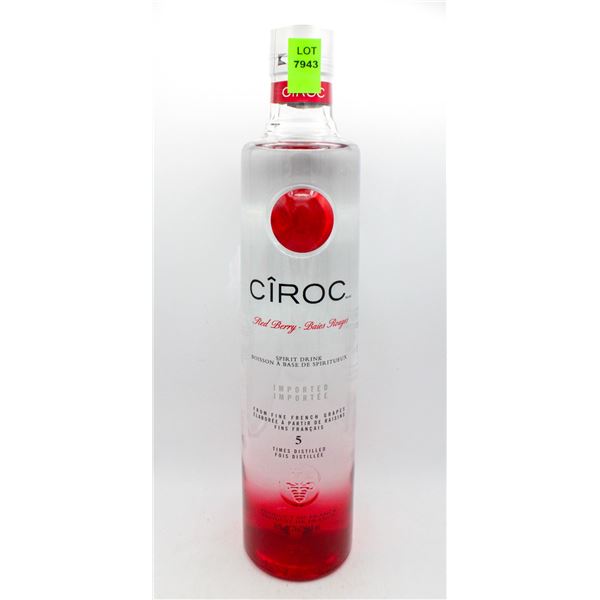 CIROC RED BERRRY SPIRIT DRINK 750ML 35%
