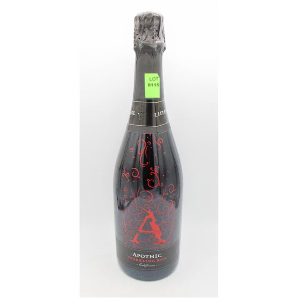 APOTHIC SPARKLING RED WINE 750ML 11.5%