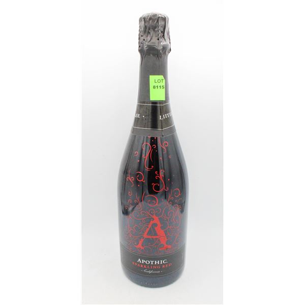 APOTHIC SPARKLING RED WINE 750ML 11.5%