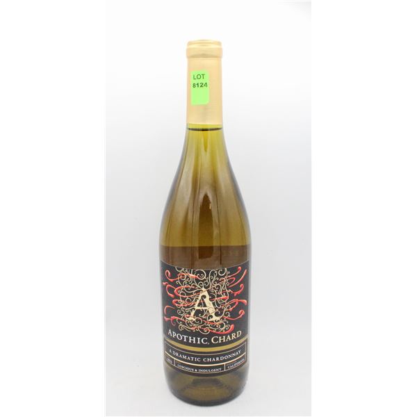 2022 APOTHIC CHARD CHARDONNAY 750ML 13.5%